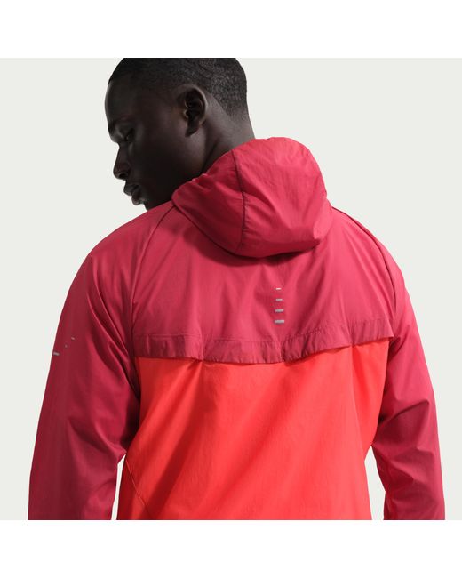 Nike Red Stride Repel Uv Running Jacket for men