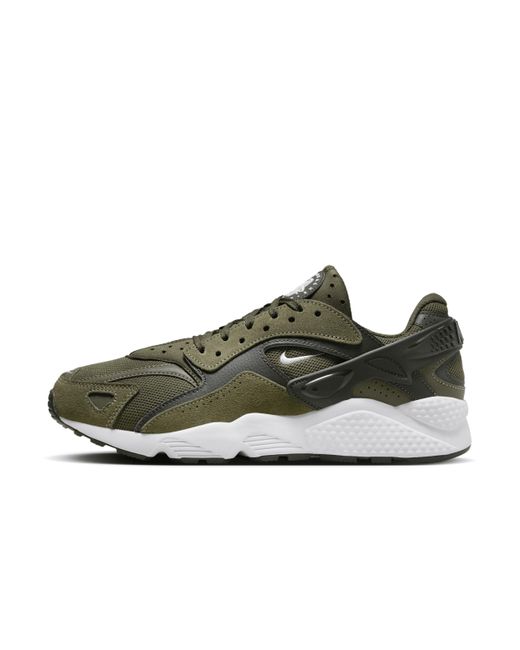 Nike Green Air Huarache Runner Shoes for men