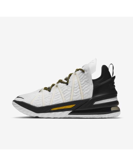 Nike Multicolor Lebron 18 "/black/gold" Basketball Shoes for men