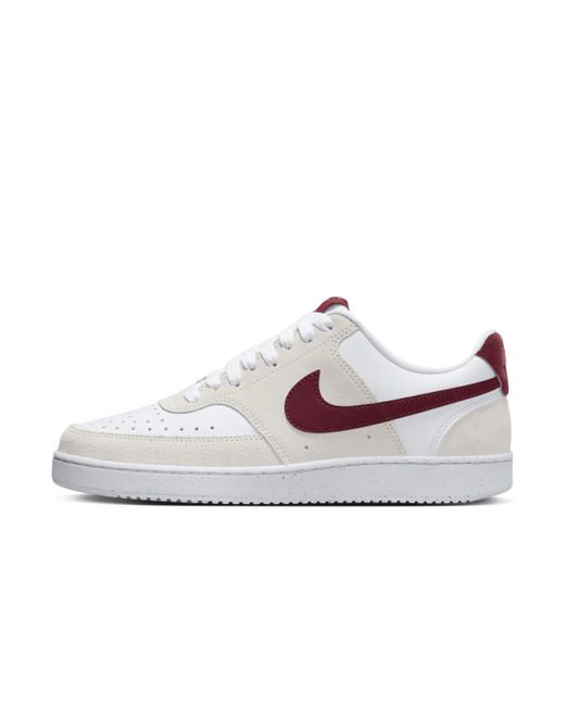 Nike White Court Vision Low Shoes