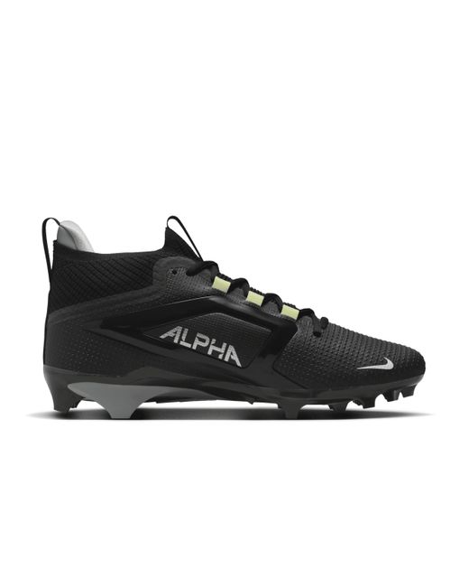 Nike Black Alpha Menace 4 Elite Football Cleats for men