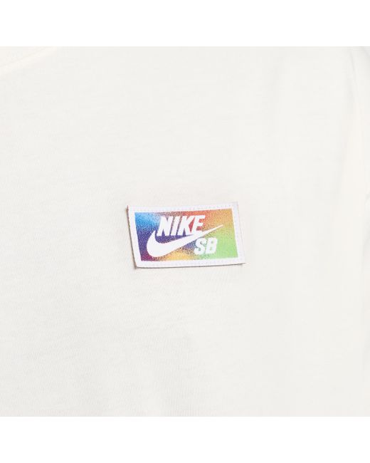 Nike Sb Skateshirt in het White voor heren