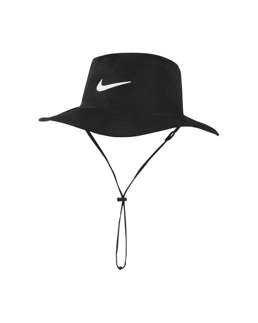 Nike Unisex Dri-fit Uv Golf Bucket Hat In Black, | Lyst