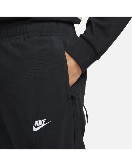 Nike Black Windrunner Winterized Woven Trousers Polyester for men