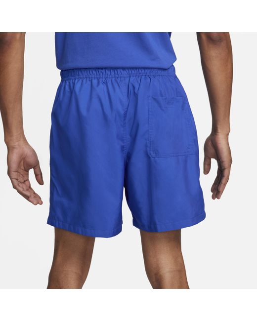Shorts flow in tessuto club di Nike in Blue da Uomo