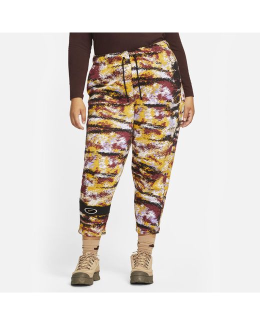 nike fleece curve pants