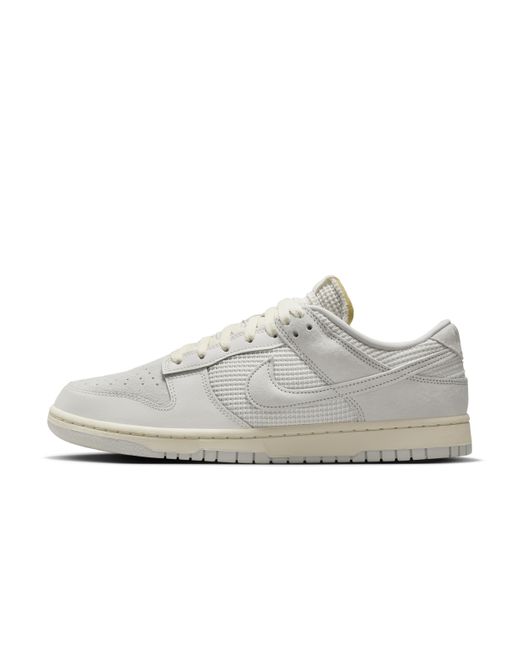 Nike White Dunk Low Shoes for men