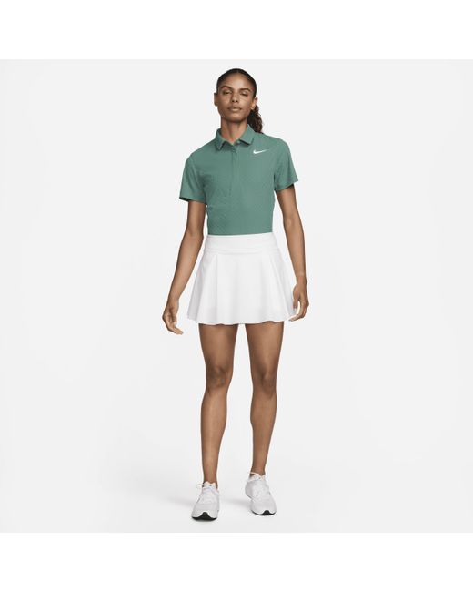 Nike Green Tour Dri-fit Adv Short-sleeve Golf Polo