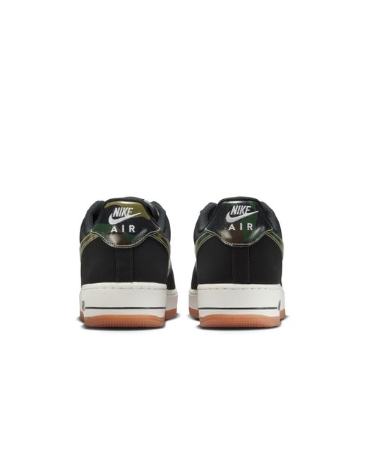 Nike Black Air Force 1 Low Retro Shoes for men
