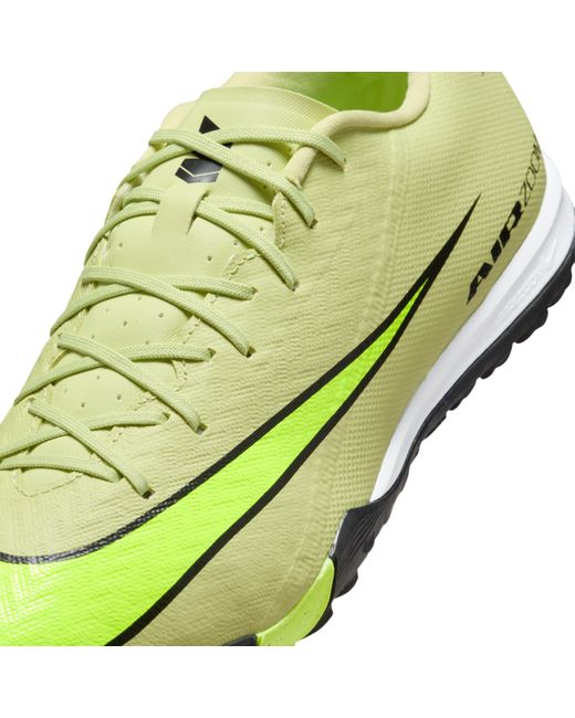 Nike Green Mercurial Vapor 16 Academy Turf Low-Top Football Shoes for men
