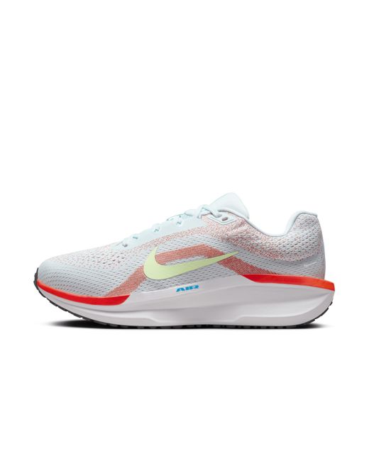 Nike White Winflo 11 Road Running Shoes (extra Wide)