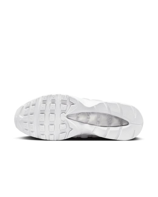 Nike White Air Max 95 'Big Bubble' Shoes for men