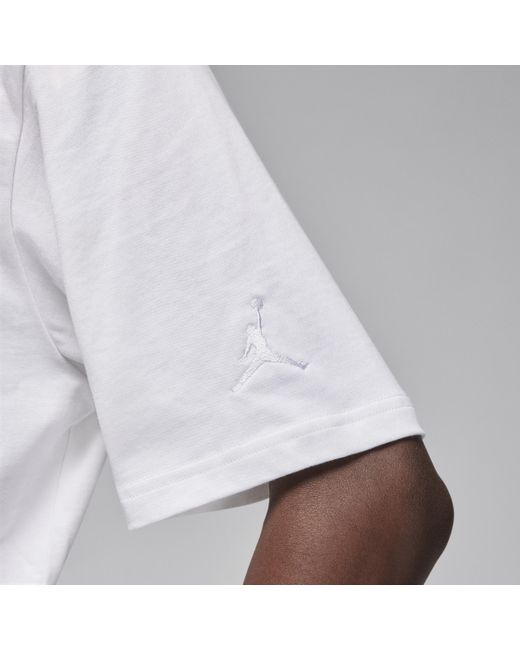 Nike White Jordan Brand T-shirt Cotton for men