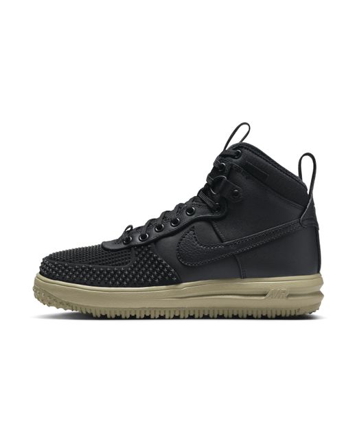 Nike Black Lunar Force 1 Duckboot Leather for men