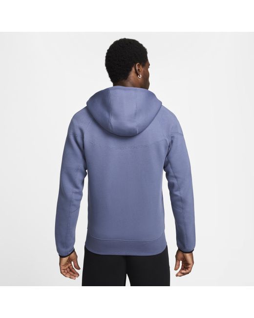 Nike Blue Inter Milan Tech Fleece Windrunner Football Full-Zip Hoodie for men