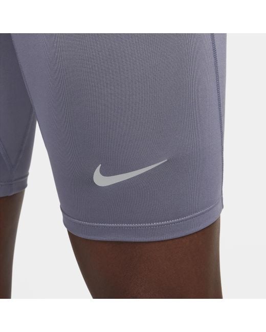 Nike Blue Fast Dri-fit Brief-lined Running 1/2-length Tights for men