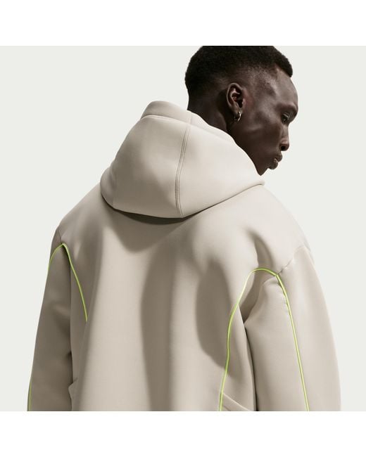 Nike Brown Project F.R.O.G. Bubble Mesh Pullover Hoodie for men