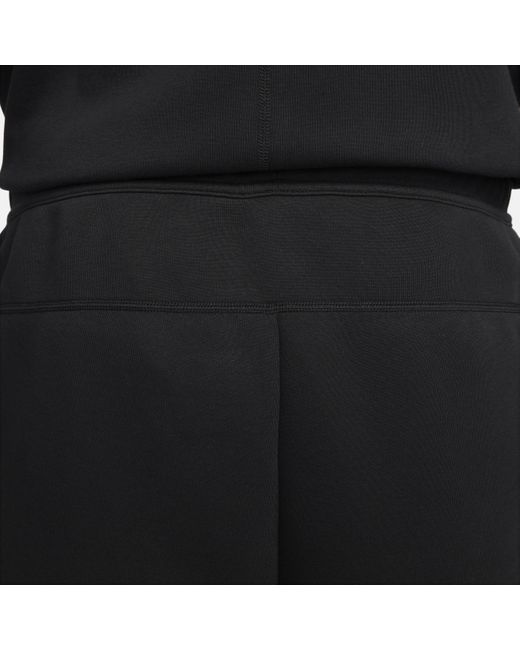 Nike Black Sportswear Tech Fleece Shorts 50% Sustainable Blends for men