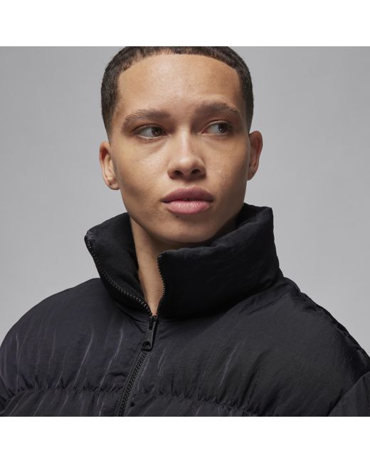 jordan puffer jacket black
