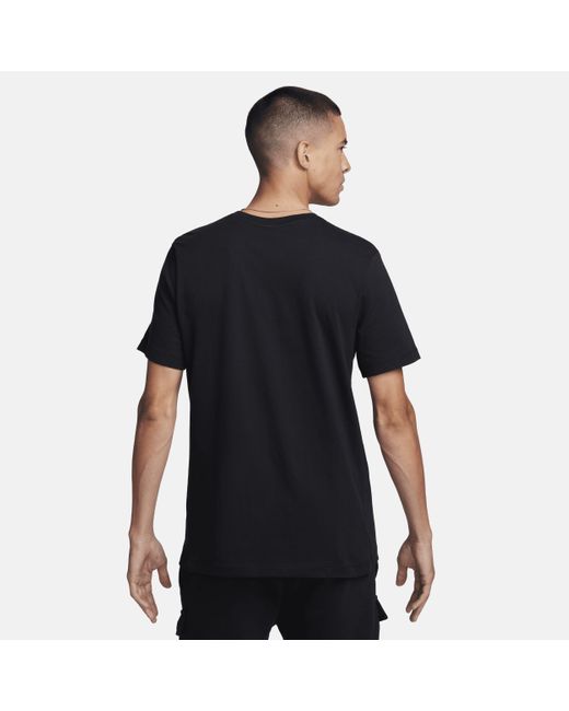 Nike Black Sportswear Graphic T-shirt Cotton for men