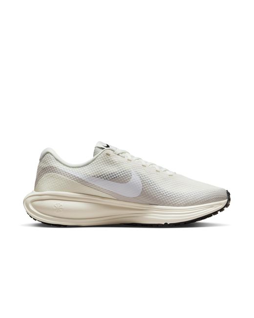 Nike White Revolution 8 Road Running Shoes