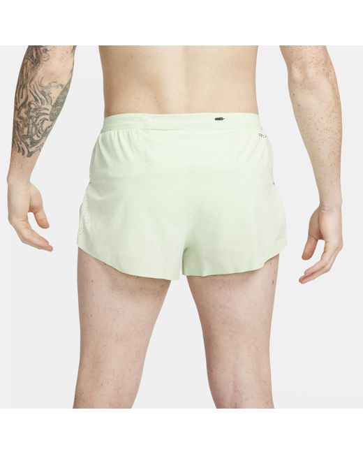 Shorts da running con slip foderato 5 cm dri-fit adv aeroswift di Nike in Natural da Uomo
