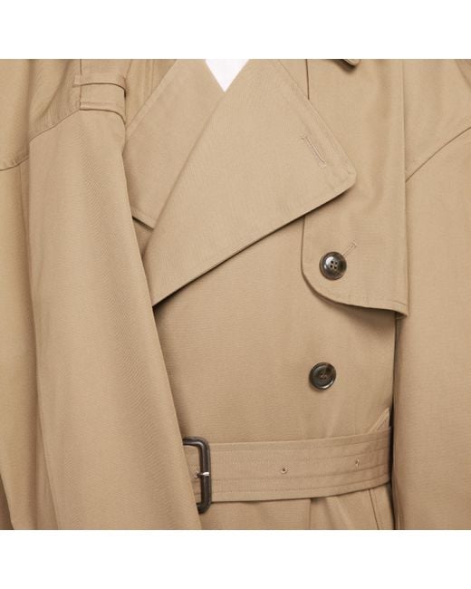 Nike Natural X Martine Rose Trench Coat Polyester