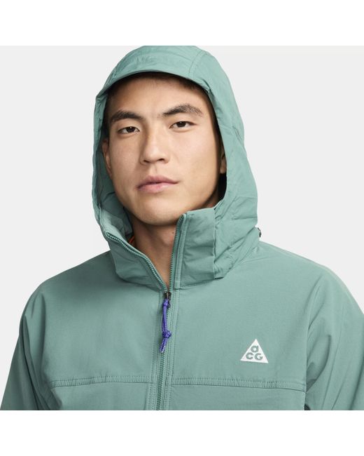 Nike Green Acg "sun Farer" Jacket Nylon for men