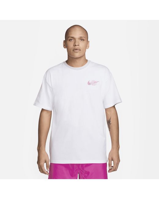 T-shirt max90 sportswear di Nike in White da Uomo