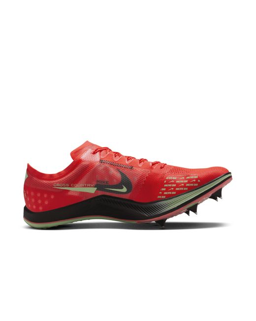 Nike Red Zoomx Dragonfly Xc Cross-Country Spikes for men
