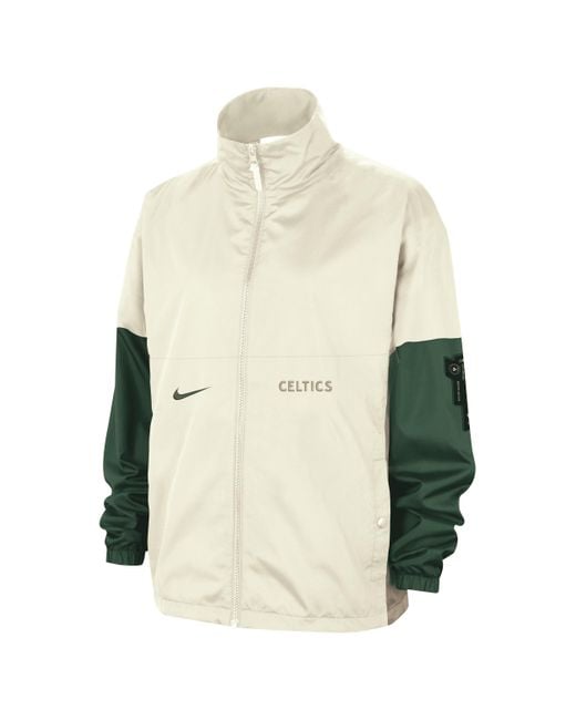 Nike Natural Boston Celtics Starting 5 2023/24 City Edition Nba Courtside Jacket for men