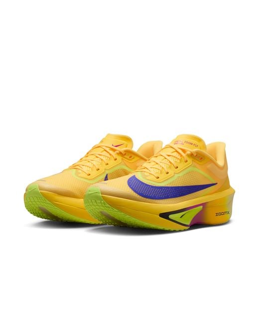 Yellow Racing Shoes Nike Zoom Fly 6 Road Racing Shoes in Yellow for Men | Lyst
