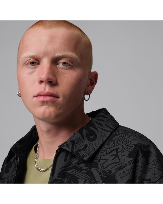 Nike Black Brooklyn Chore Jacket for men