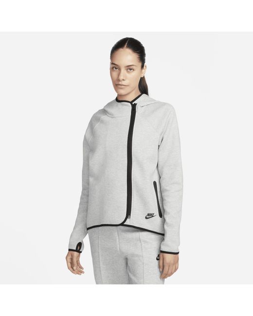 Nike Gray Sportswear Tech Fleece Og Loose Cape