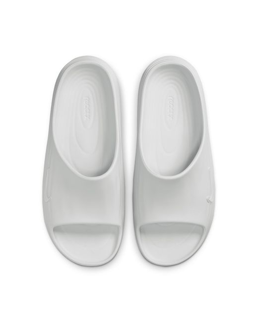Nike Gray Reactx Rejuven8 Slides for men
