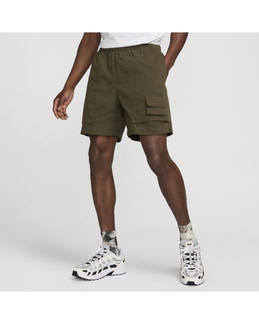 Shorts da campeggio life di Nike in Green da Uomo