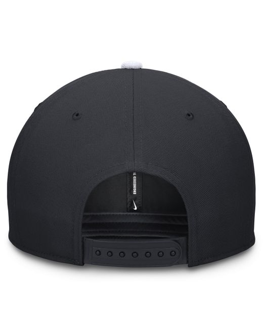 Nike Black New York Yankees Evergreen Pro Dri-fit Mlb Adjustable Hat for men