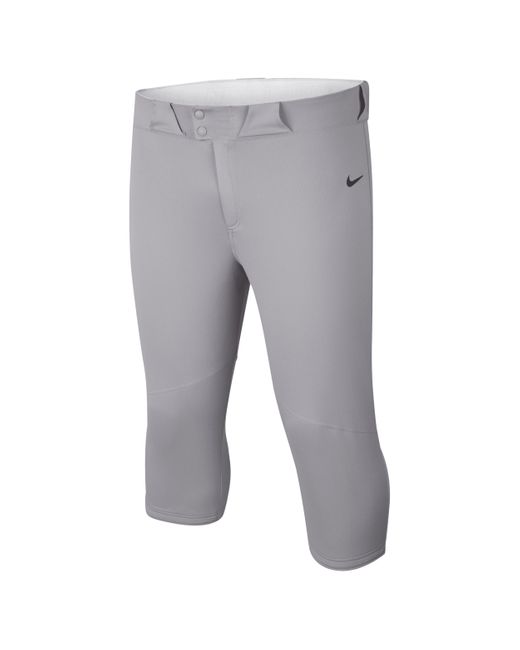 Nike Vapor Select Baseball Pants In Grey, in Gray for Men Lyst