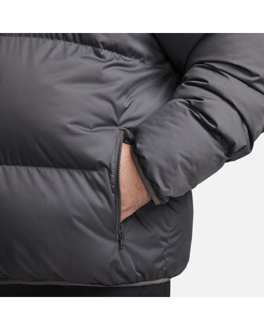 mens grey nike puffer jacket