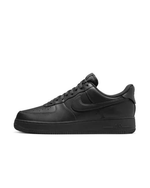 Nike Black Air Force 1 '07 Easyon Shoes for men