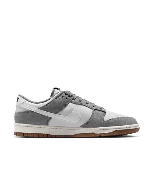 Nike Gray Dunk Low Retro Se Shoes for men