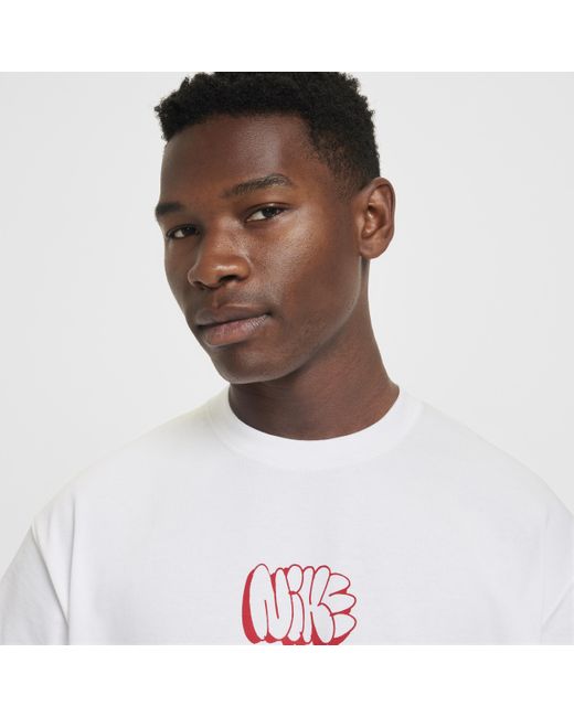 Nike White Solo Swoosh T-Shirt for men