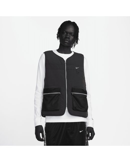 Nike Full-zip Premium Basketball Vest In Black, for men