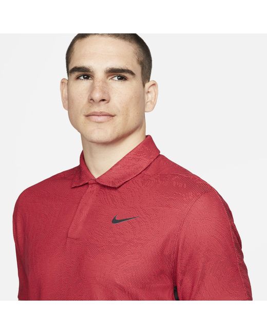 Nike Dri-fit Adv Tiger Woods Golf Polo 