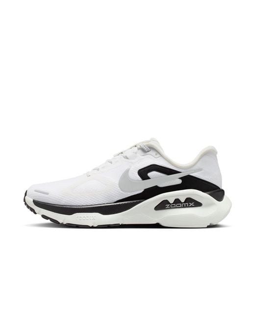 Nike White Structure Plus Road Running Shoes for men
