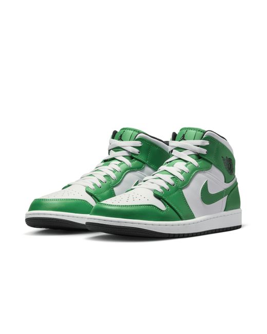 Nike Green 1 Mid Sneakers for men
