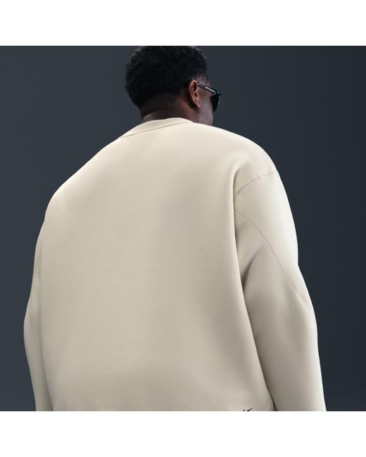 Nike Blue Tech Fleece Crew for men
