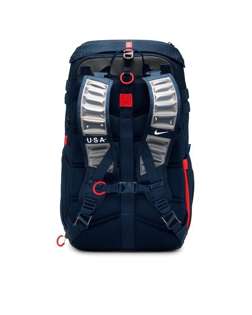 nike blue and red backpack Hayward – Void/University 100% Polyester. Nike Sportswear BOXY UNISEX -