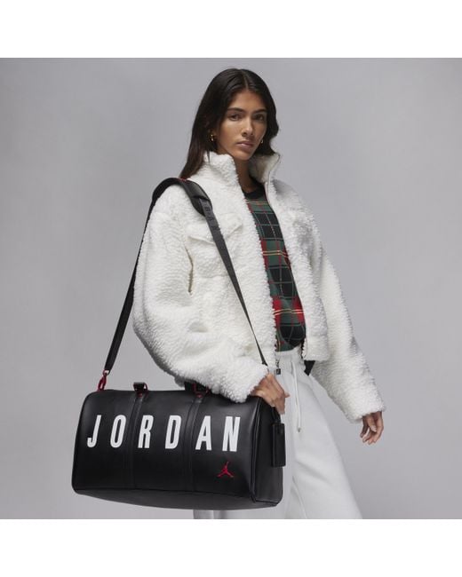 Nike Black Jordan Jumpman Duffel Bag (medium) for men