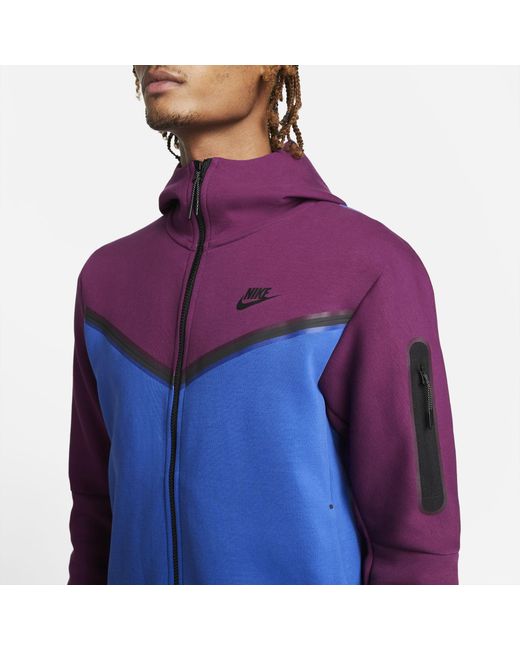 tech fleece full zip hoodie